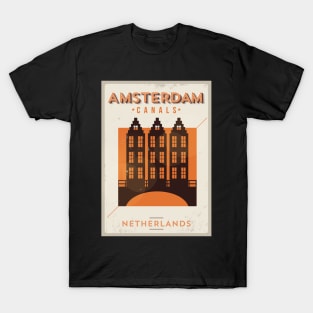 Amsterdam Poster Design T-Shirt